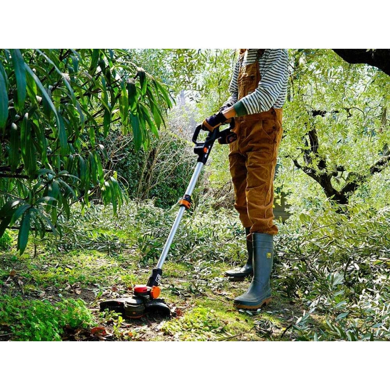Tagliabordi a Batteria 20V 33cm Brushless con Batteria 4Ah PRO per Taglio e Bordatura Prato - Worx Nitro