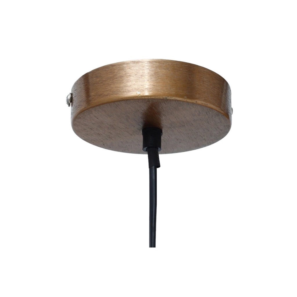 Lampada a Sospensione Art Deco 300 in Rame