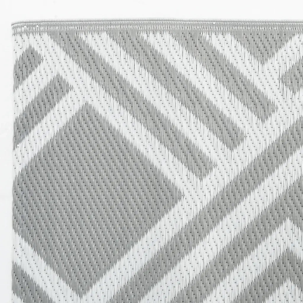 Tappeto da Esterni ARAKIL Grigio 120x180 cm in PP CFW4350051