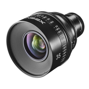 XEEN Cinema 35mm T1.5 Sony E obiettivo full frame Obiettivo video cinematografico MF per risoluzioni elevate con pignoni di messa a fuoco