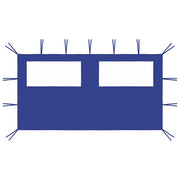 Parete con Finestre per Gazebo 4x2 m Blucod mxl 96708
