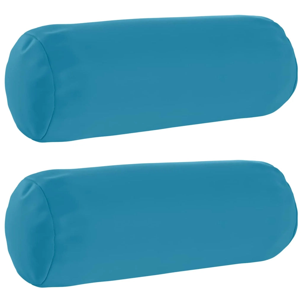 Federa 2 pcs HEERLEN Azzurro Ø 15 x 40 cm Poliestere 923329