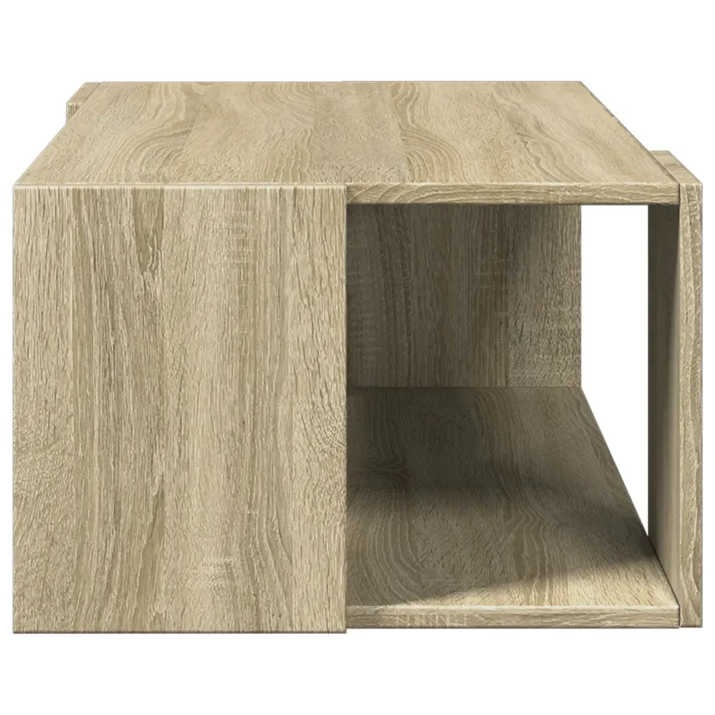 Tavolino Salotto-Tavolino da soggiorno-Tavolo Rovere Sonoma 89,5x48x30 cm Legno Multistrato