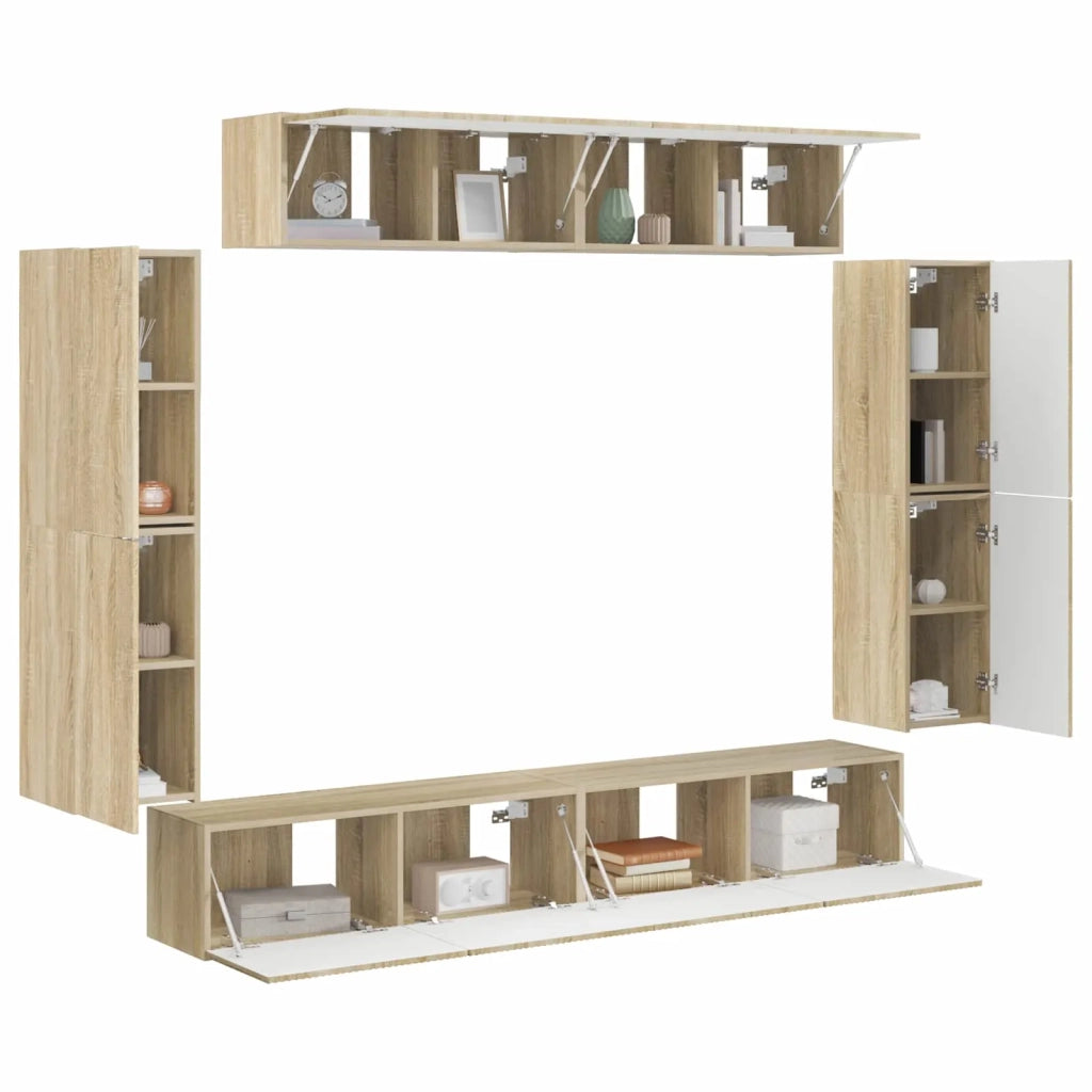 Mobile TV 8 pcs Rovere Sonoma
