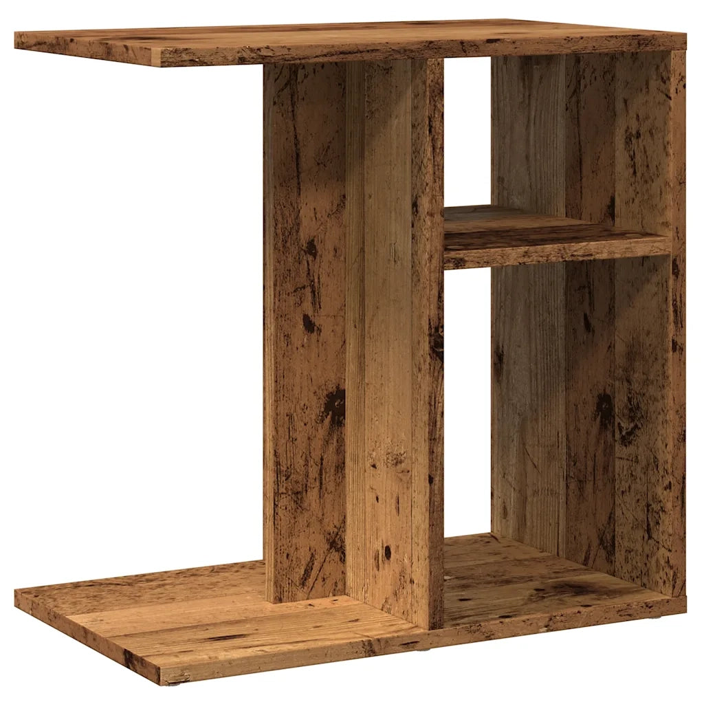 Tavolino | Tavolo laterale Legno Vecchio 50x30x50 cm in Legno Multistrato