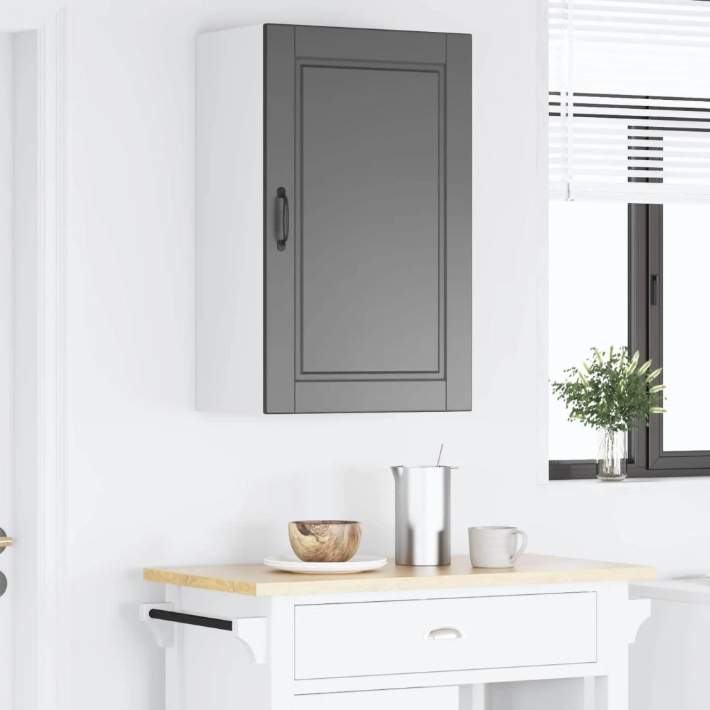 Armadietto a muro PORTO Nero 50 x 31 x 80 cm Legno multistrato