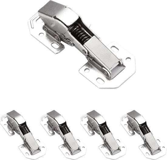 Viti a Cerniera Nascosta per Cucine Senza Cornice, 4 Pollici - Inclusi Viti