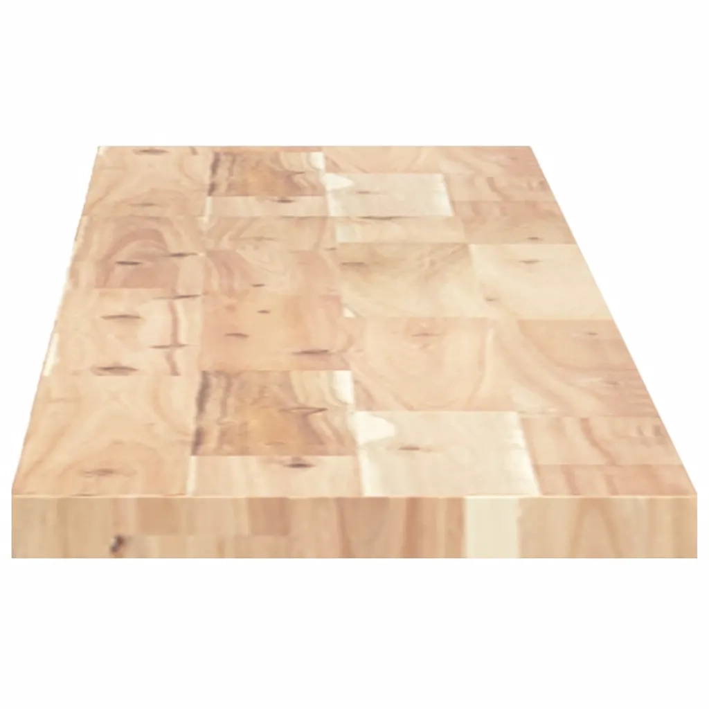 vidaXL Mensole da Parete 3 pz 140x20x2 cm Legno Acacia Non Trattato