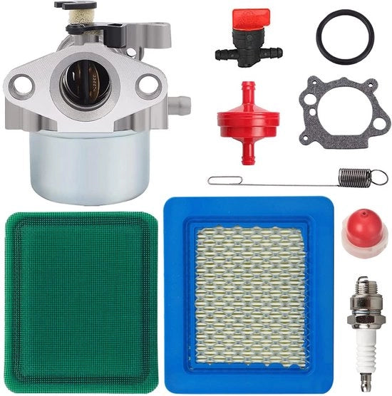 Carburatore filtro d'aria per motore da giardinaggio - Potente e efficiente - Adatto per Briggs & Stratton - Universale e facile da installare...
