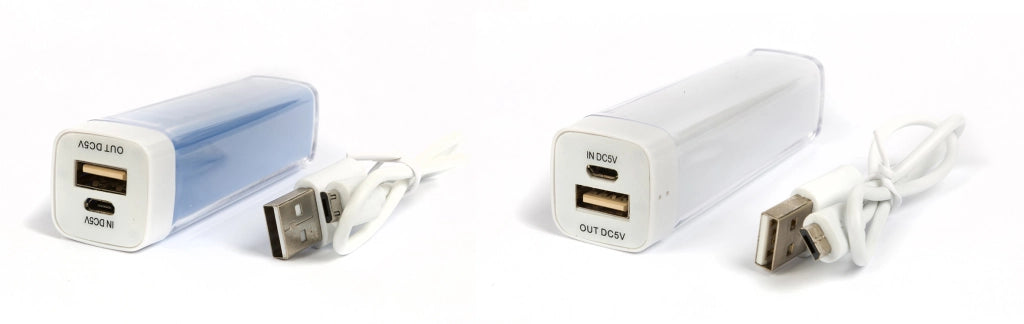 Batteria Esterna USB universale 1,2/1A capacitÃ  di ricarica 2000mAH