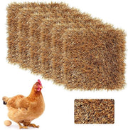 Set di 6 mattonelle per nido di gallina, 30 x 30 cm, mattonelle per nido lavabili per l'incubazione delle uova, mattonelle per nidi di galline, accessori per pollai
