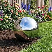 Palla a Specchio Ø 20 cm Argento Acciaio Inossidabile 201 42008426