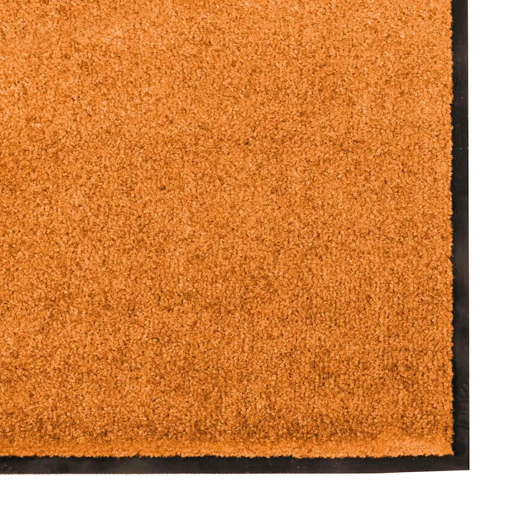 Tappetino Arancione e Nero 120 x 300 cm 100% Poliammide 4100746