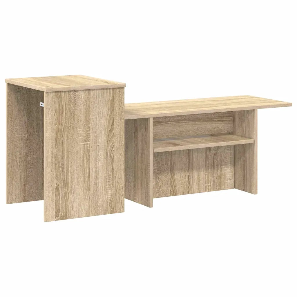 Tavolo consolle Rovere Sonoma 91,5 x 35 x 38,5 cm
