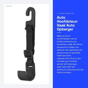 Sostegno per Auto con Porta Oggetti e Sacchetto per Rifiuti - Capacità 5kg/11lb