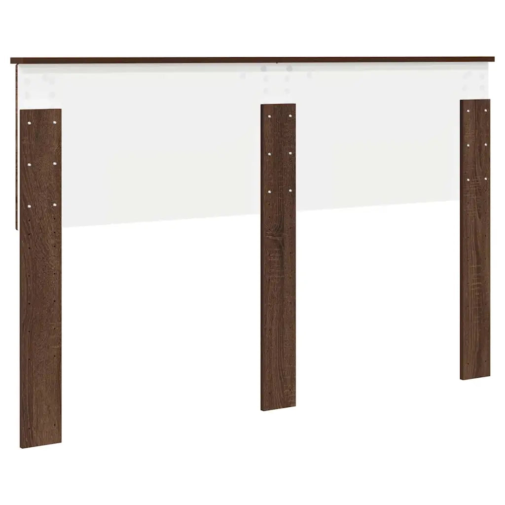 Testiera-Testata-Testiera Decorativa Rovere Marrone 140 cm Legno multistrato 218479
