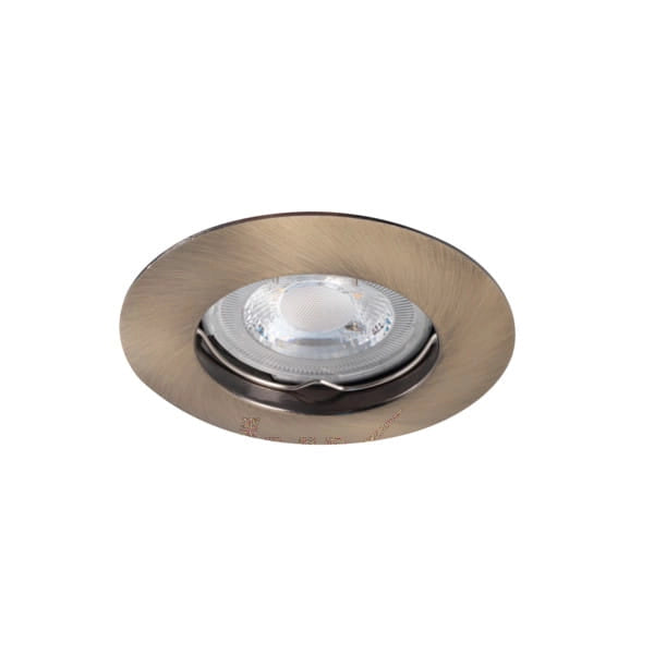 Kanlux LUTO 2584 faretto incasso ottone alluminio GX5.3