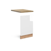 Pannello frontale Fame-Line Bianco lucido/Rovere dorato 45 cm, PL Rovere Vicco