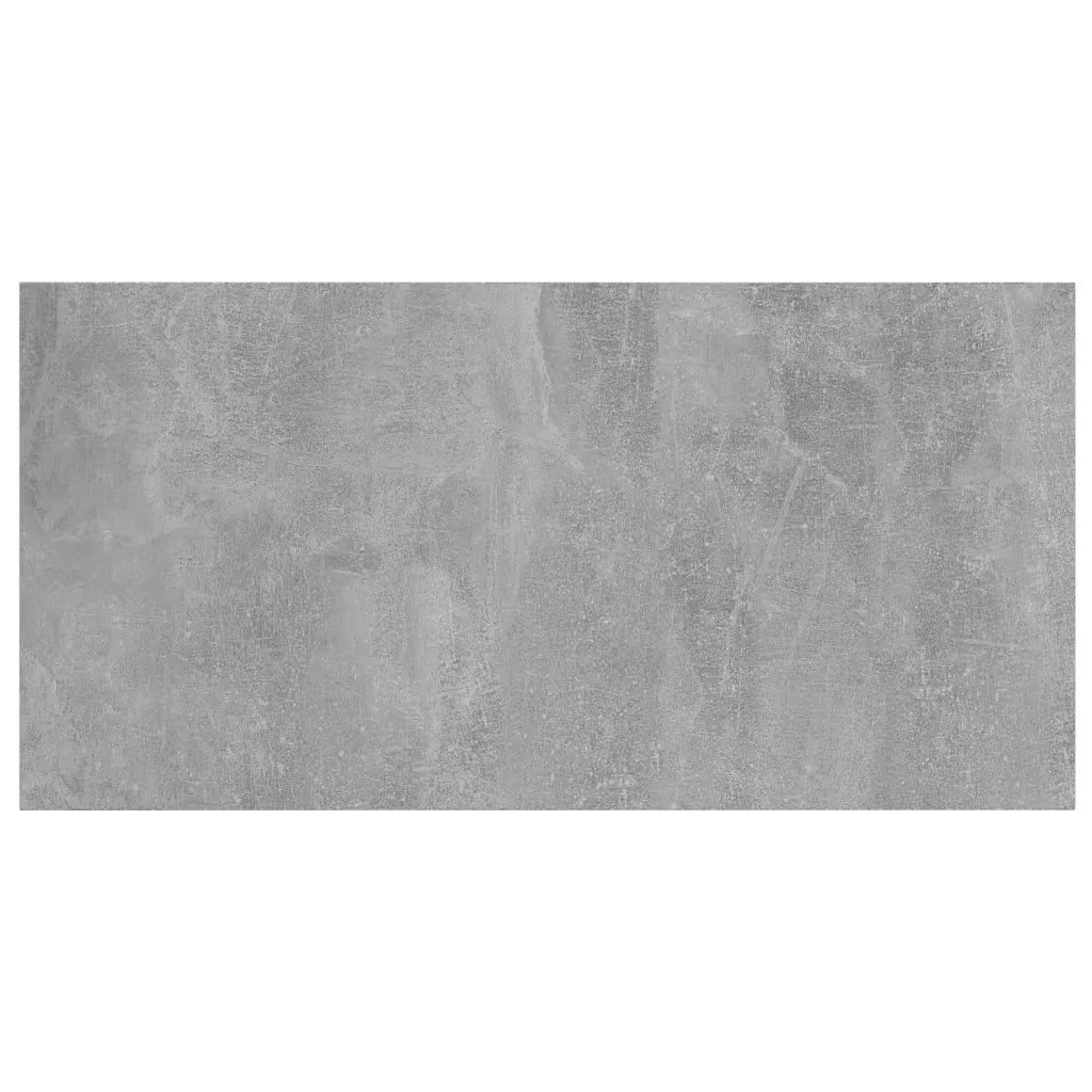 Ripiani per Libreria 8pz Grigio Cemento 80x30x1,5cm Multistrato 805323
