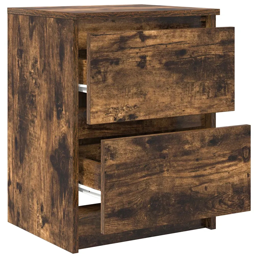 Mobile TV Rovere Fumo 40x35x54 cm in Legno Multistrato 861773