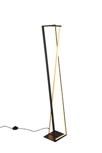 Piantana da Interno a led in Metallo Nero Opaco