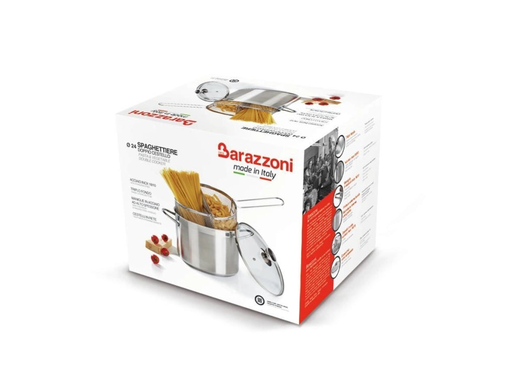 Barazzoni Spaghettiere Doppio Cestello