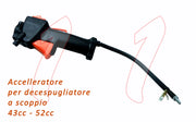 Ricambio accelleratore completo per decespugliatore a scoppio 43 cc 52 cc