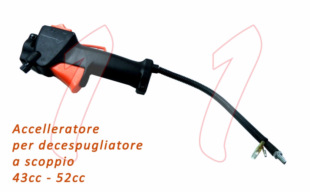 Ricambio accelleratore completo per decespugliatore a scoppio 43 cc 52 cc