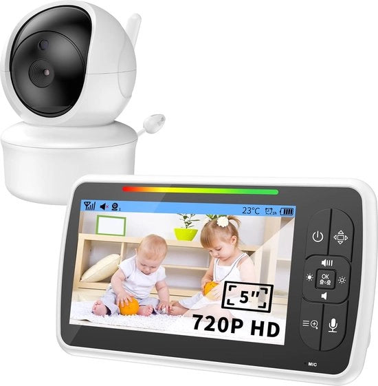 Monitor per bambini con camera - Visore per monitoraggio - Modello senza specifiche tecniche