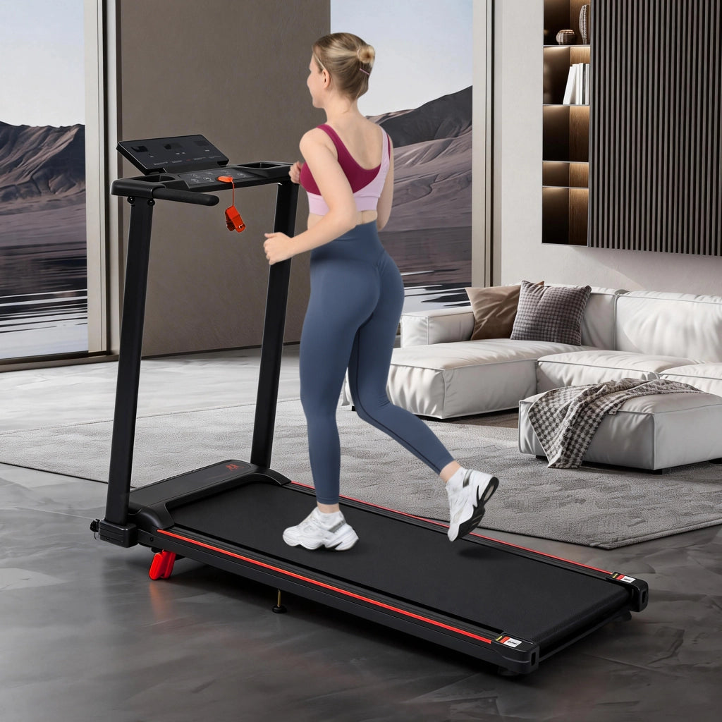 Tapis Roulant Pieghevole 3,0 HP 1-12 km/h con Inclinazione fino all'8% e Portata 120 kg