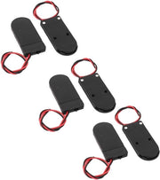 Pacco di 6 batterie alcaline 3V CR2032 con interruttore e scatola in plastica.