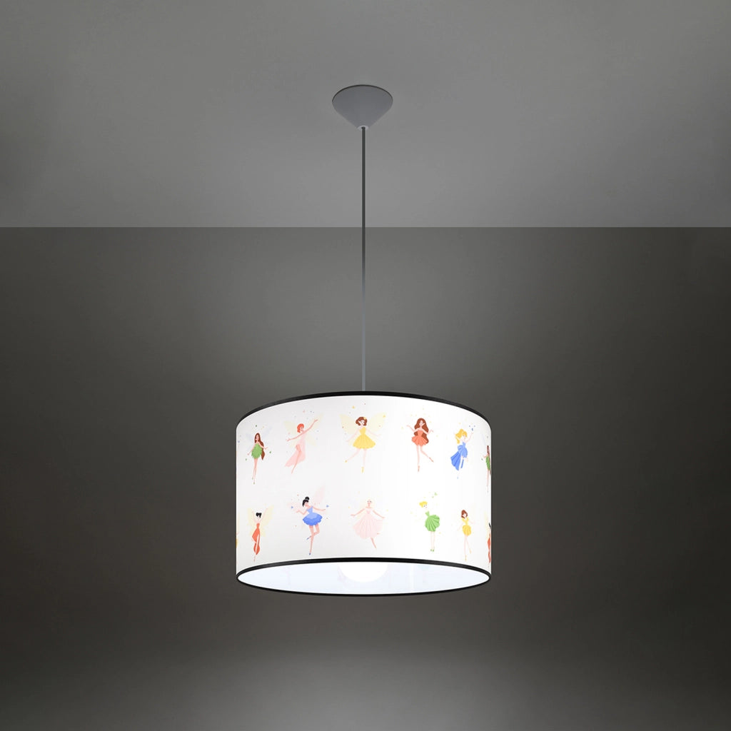 Lampada a sospensione bimbi Fate Ø40 E27 15W Pure Lume