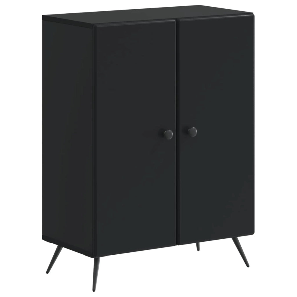 Mobiletto da Bagno BREDA Nero 59,5 x 31 x 80 cm 897496
