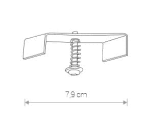 Nowodvorski Profile Fixing Set piastra incasso 8805
