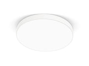 Plafoniera Rotonda GPL300C in alluminio bianco opaco 40W LED integrato 3000K luce calda - Gealuce Illuminazione Design a Soffitto