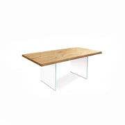 Tavolo Allungabile 160/240x90x76 cm in Rovere Impiallacciato Snooker Naturale