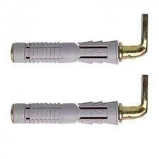 Fissa scaldabagni con tassello d .10 x 95 pz.2