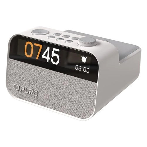 Radiosveglia pure 30104 moment charge cotton white