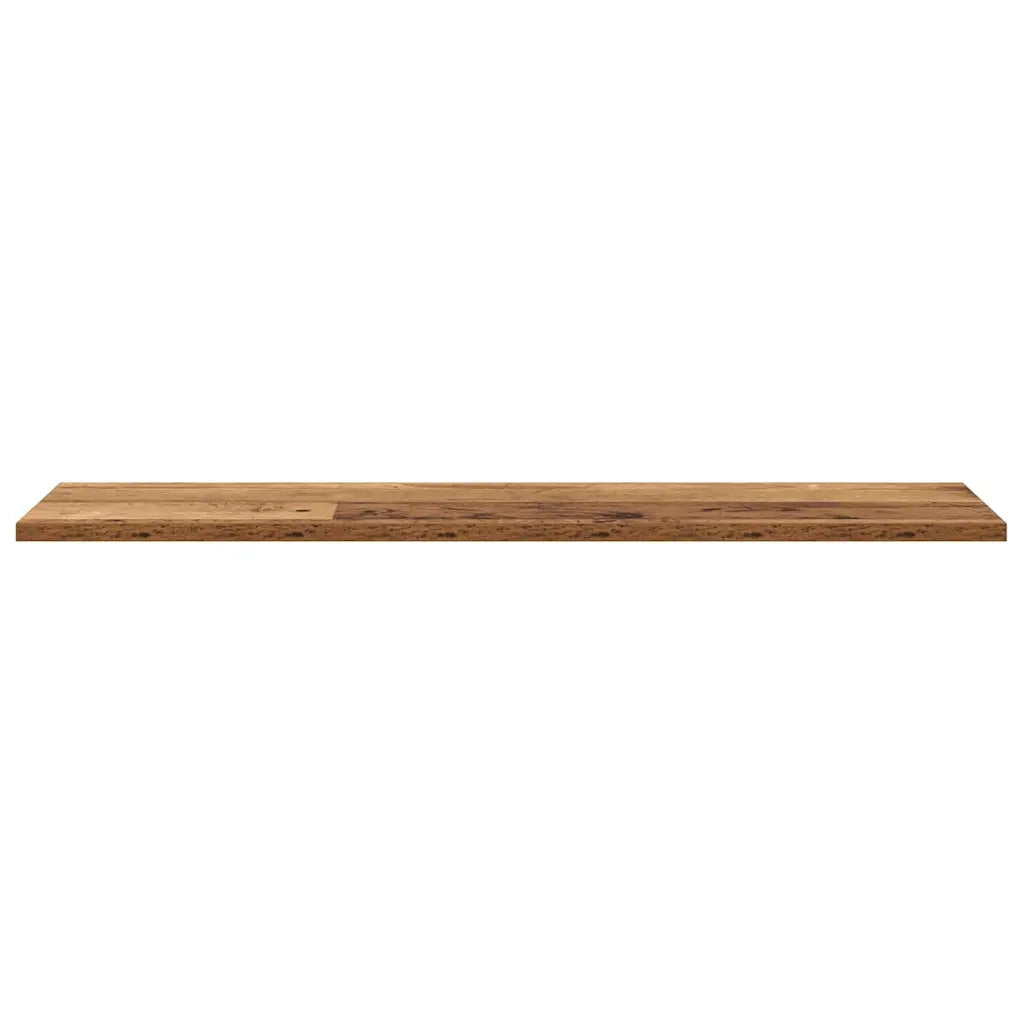 vidaXL Scaffale 4 pcs Marrone 80 x 20 x 1.5 cm Legno multistrato