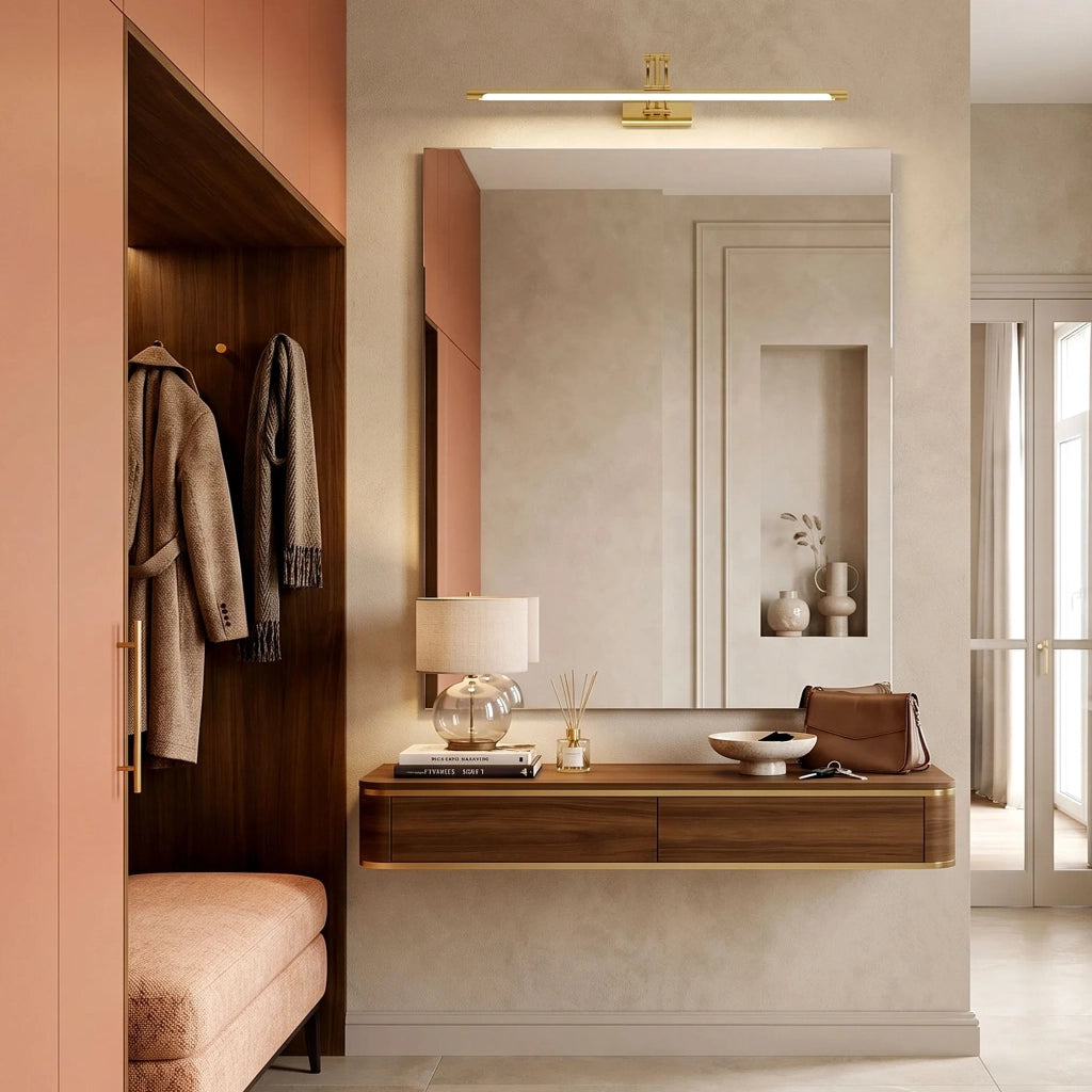 Applique Da Bagno Led Swe020-1w 60cm Gold