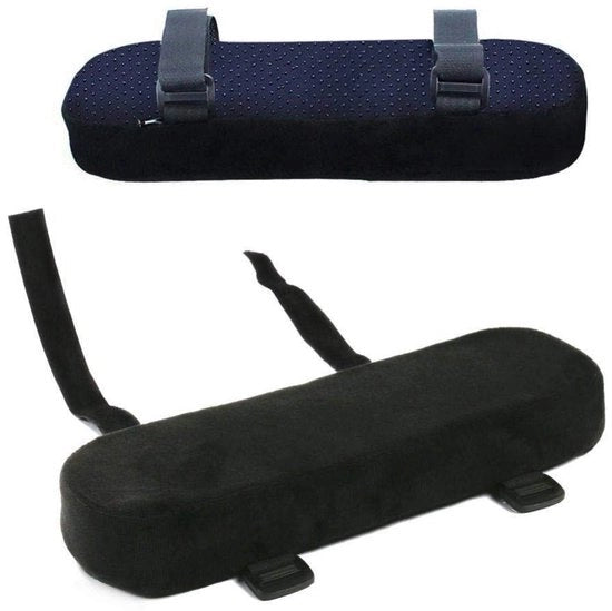 Supporti braccio morbidi - Piumoni braccio - Schiuma ad alta densità - Flessibili - Tessuto in poliestere - Respiranti - Comodi 26x8x3 cm - Cuscini braccio