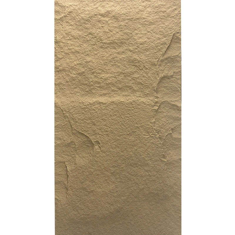 Pannello decorativo effetto roccia pietra 3D set 10 pz 7,2 mt2 rivestimento murale in PU 120 x 60 x 3 Tufo