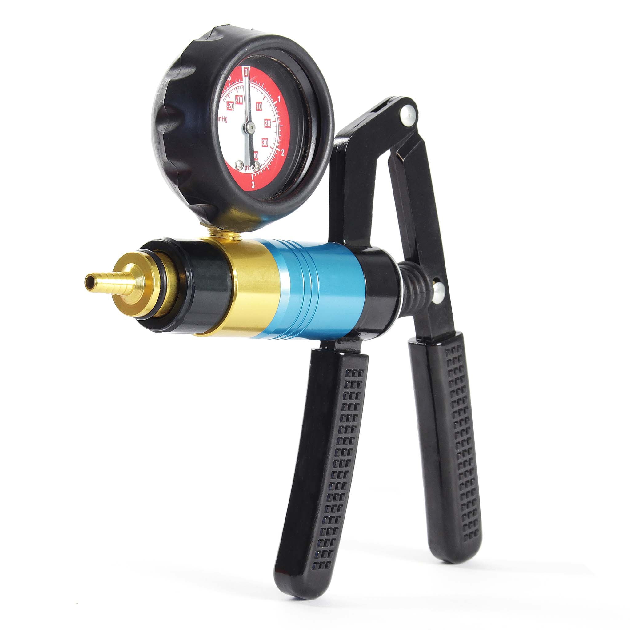 Set di pompe a vuoto e a pressione per lo spurgo manuale dei freni