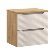 Set mobili bagno 60 cm con piano Luxor Beige 60 x 1401 x 46 cm