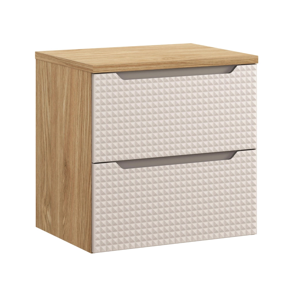 Set mobili bagno 60 cm con piano Luxor Beige 60 x 1401 x 46 cm
