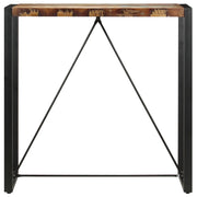 Tavolo da Bar 110x60x110 cm in Legno Massello di Recupero 285955