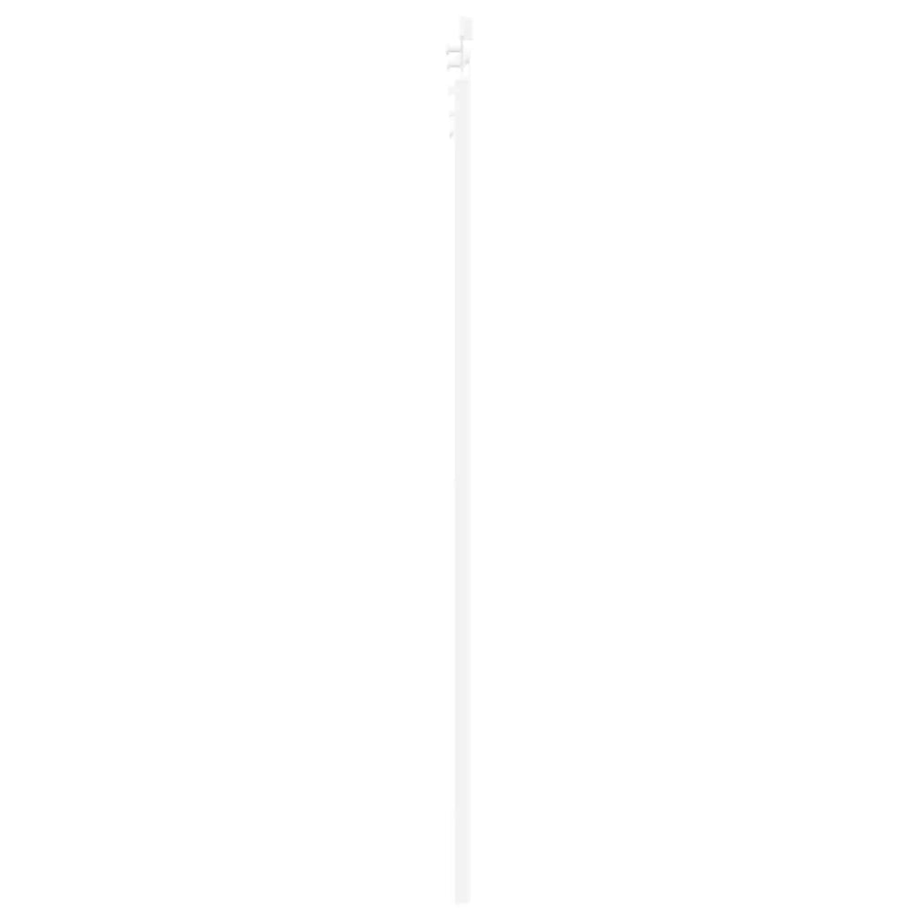 Porta scorrevole Bianco 83 x 202 cm Legno Massello di Pino
