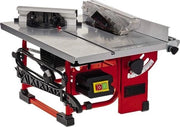 Tafelzaagmacchina – Tafelcirkelzaag – con Sostegno – Incluso Disco e Attrezzi – 500W - Rosso