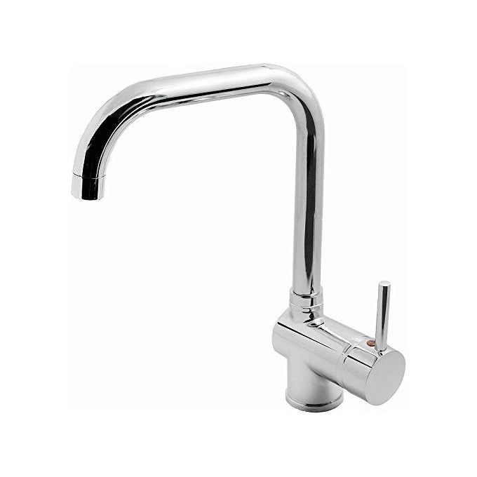 Crolla 1670CR Miscelatore Cucina Monocomando Canna Alta Girevole 360° Cartuccia Ceramica colore Cromo