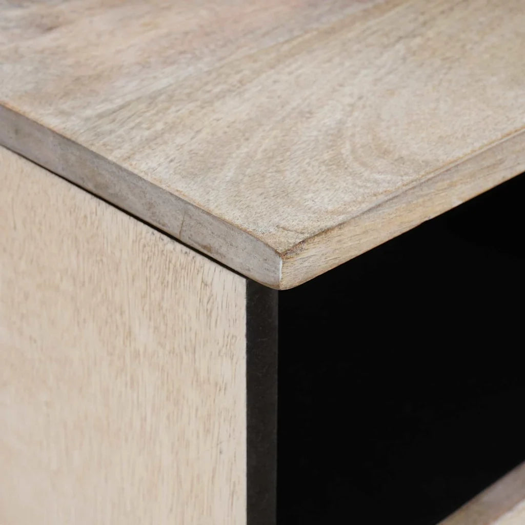 Unità TV con cassetto Bianco 100 x 33 x 46 cm Legno multistrato 4018134